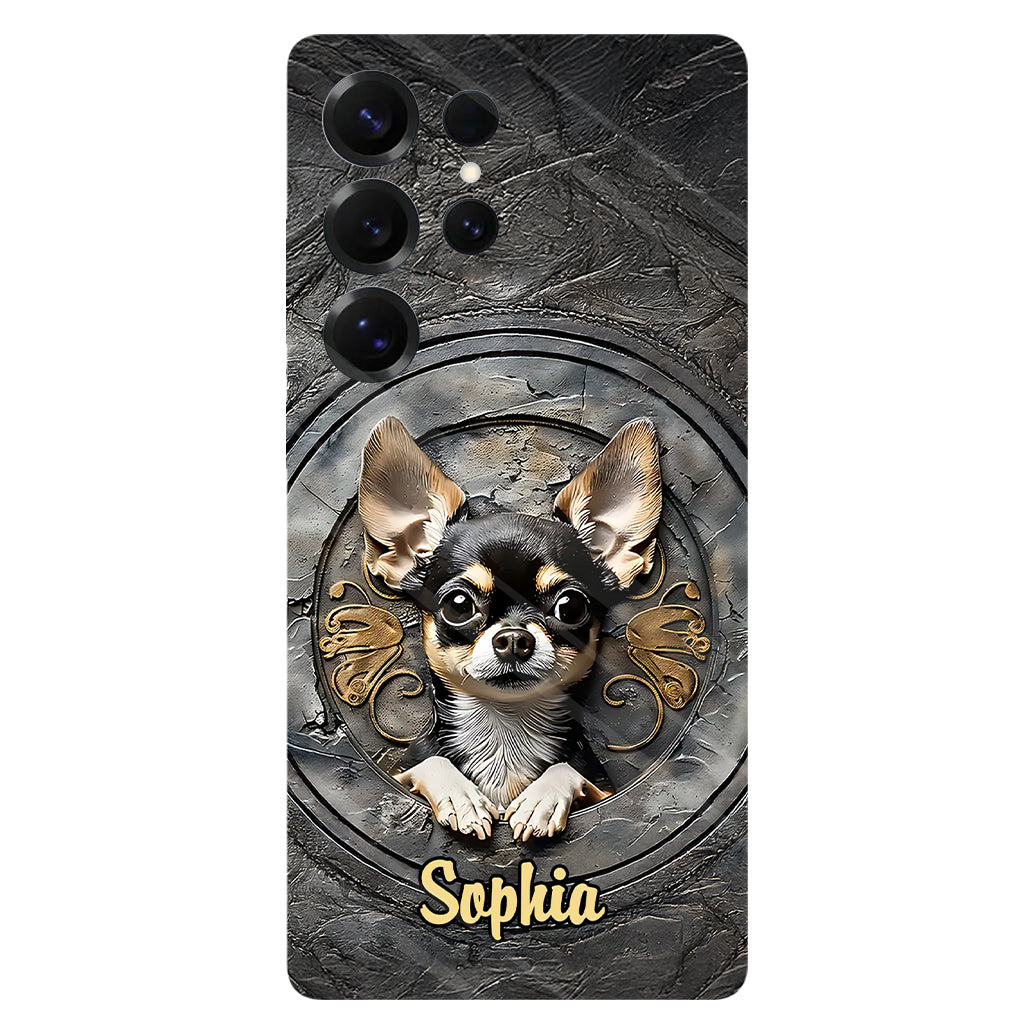Adorable Chihuahua - Personalized Dog Full Print Phone Case