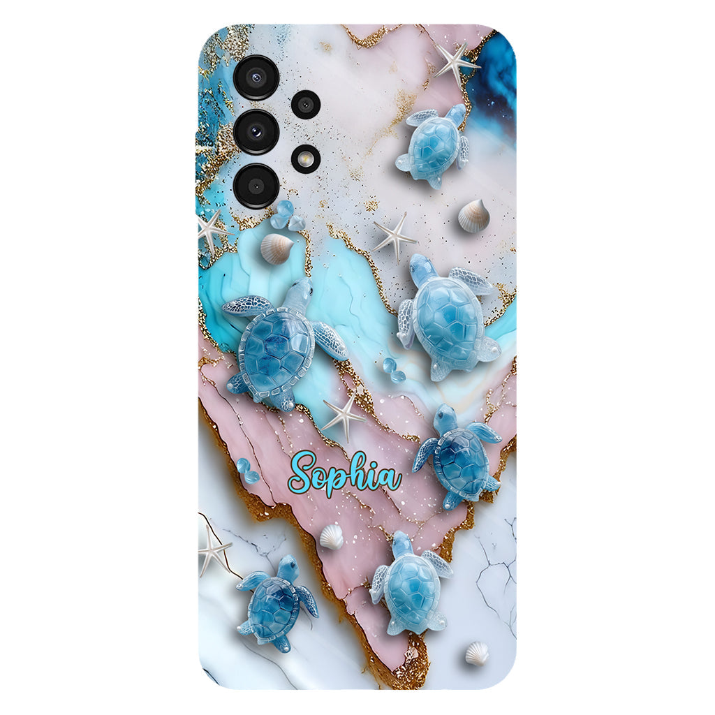 Love Turtles - Personalized Turtle Full Print Phone Case