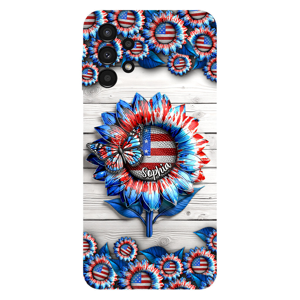 Love America - Personalized Independence Day/ 4th of July Full Print Phone Case