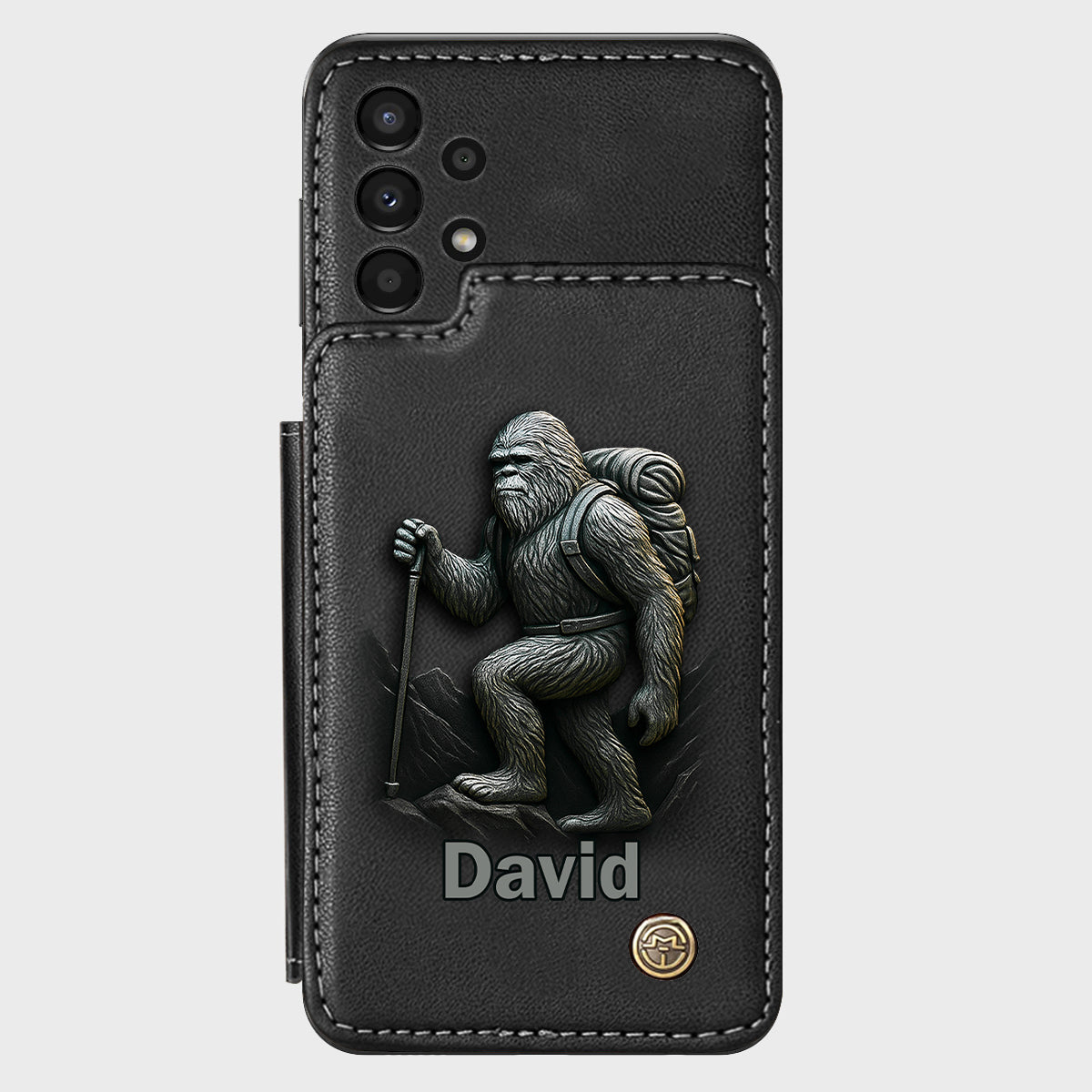 Sasquatch - Personalized Hiking Wallet Phone Case