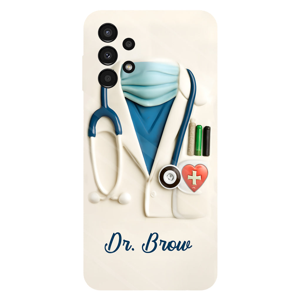 Medical Appreciation Design With Stethoscope - Personalized Full Print Phone Case