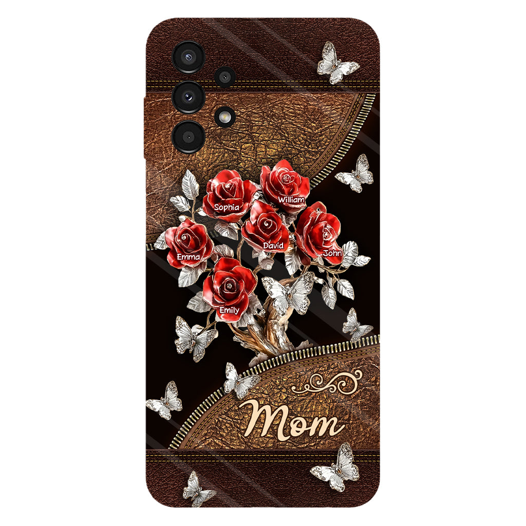Beautiful Roses Gift For Mom, Grandma,... - Personalized Mother Full Print Phone Case