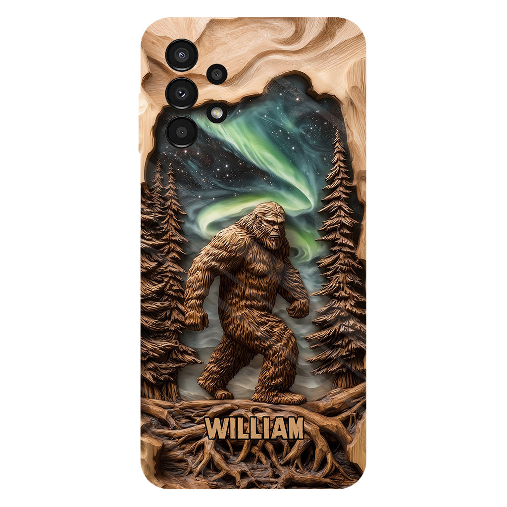 Into The Forest I Go - Personalized Hiking Full Print Phone Case