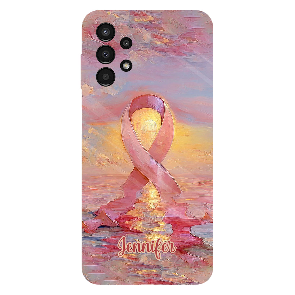 Strong Warriors - Personalized Breast Cancer Awareness Full Print Phone Case