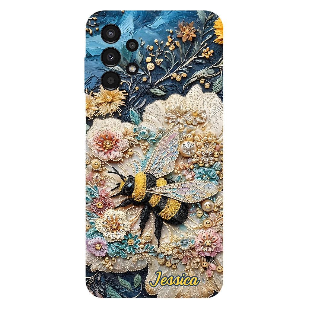 Bee Kind - Personalized Bee Full Print Phone Case