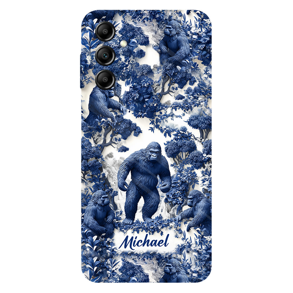 Bigfoot Summer Vibes - Personalized Hiking Full Print Phone Case