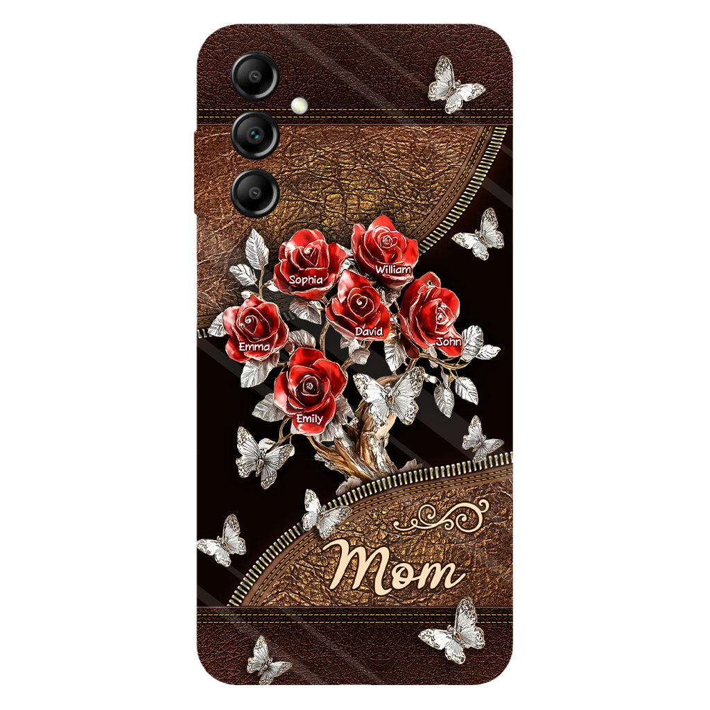 Beautiful Roses Gift For Mom, Grandma,... - Personalized Mother Full Print Phone Case