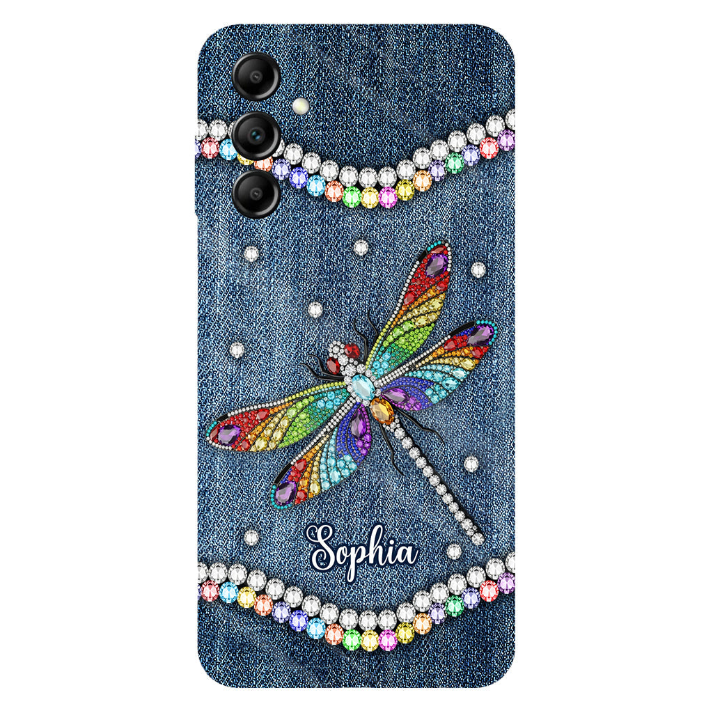 Beautiful Dragonfly - Personalized Dragonfly Full Print Phone Case