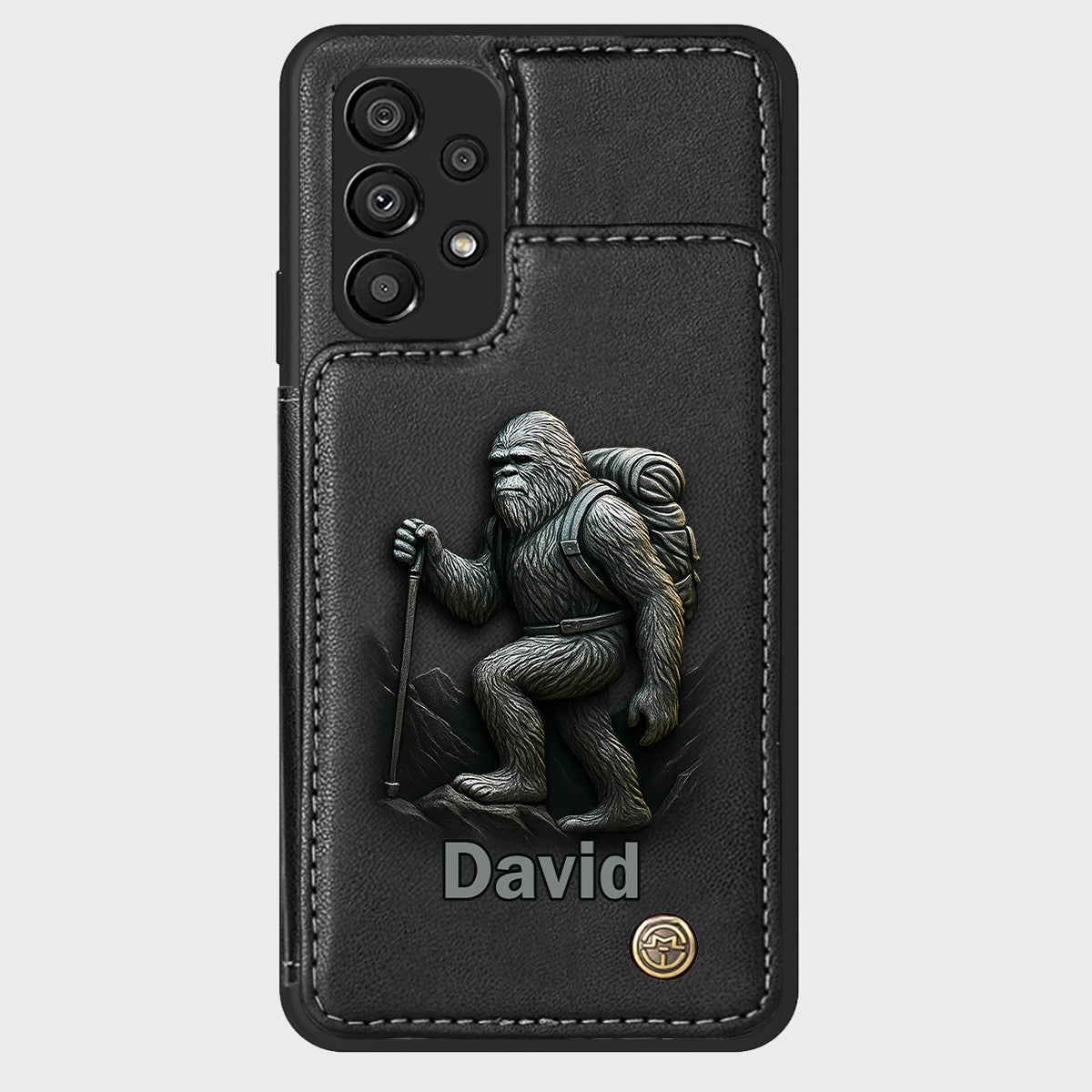 Sasquatch - Personalized Hiking Wallet Phone Case