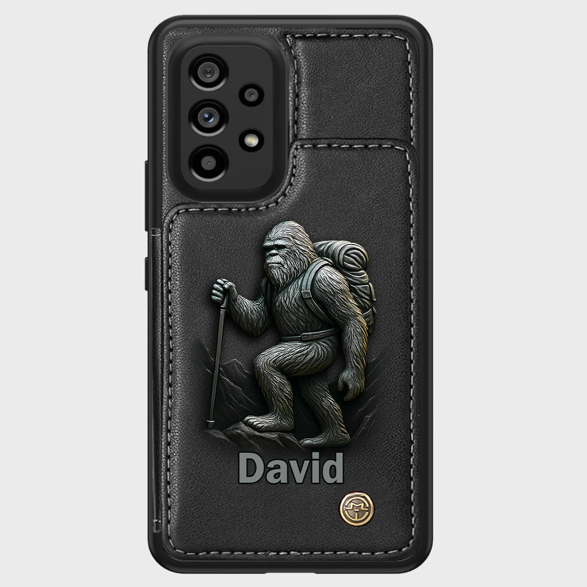 Sasquatch - Personalized Hiking Wallet Phone Case