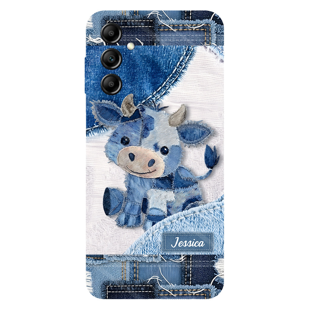 Cute Highland Cow - Personalized Highland Cow Full Print Phone Case