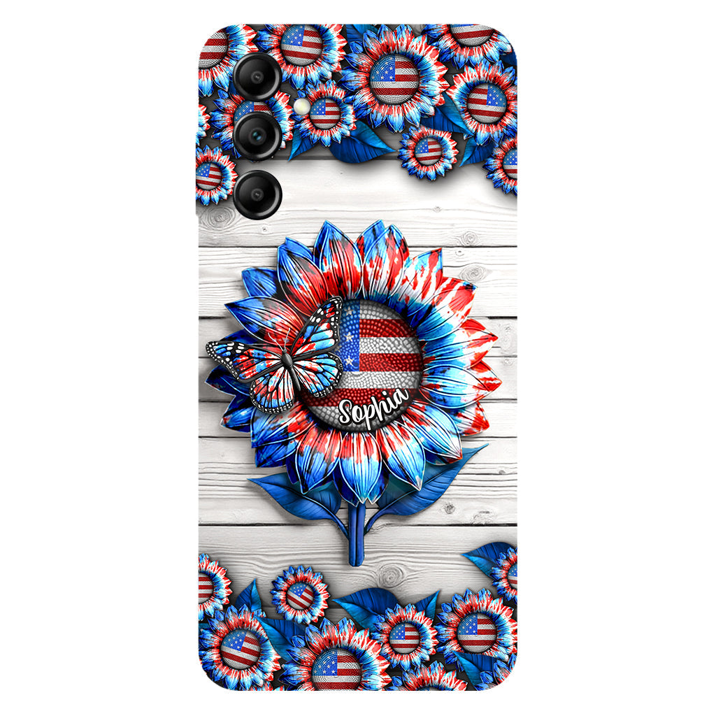 Love America - Personalized Independence Day/ 4th of July Full Print Phone Case