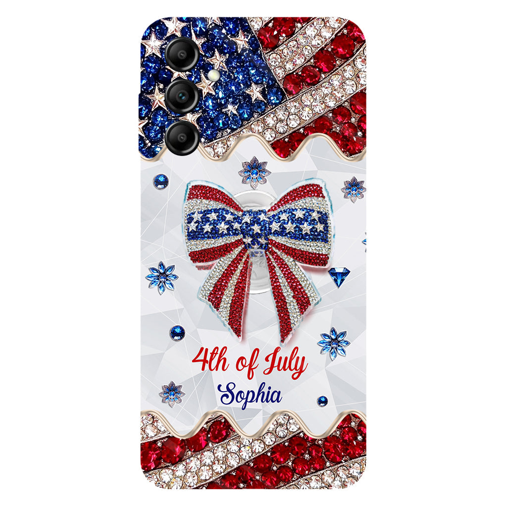 Independence Day - Personalized Independence Day/ 4th of July Full Print Phone Case & Phone Grip