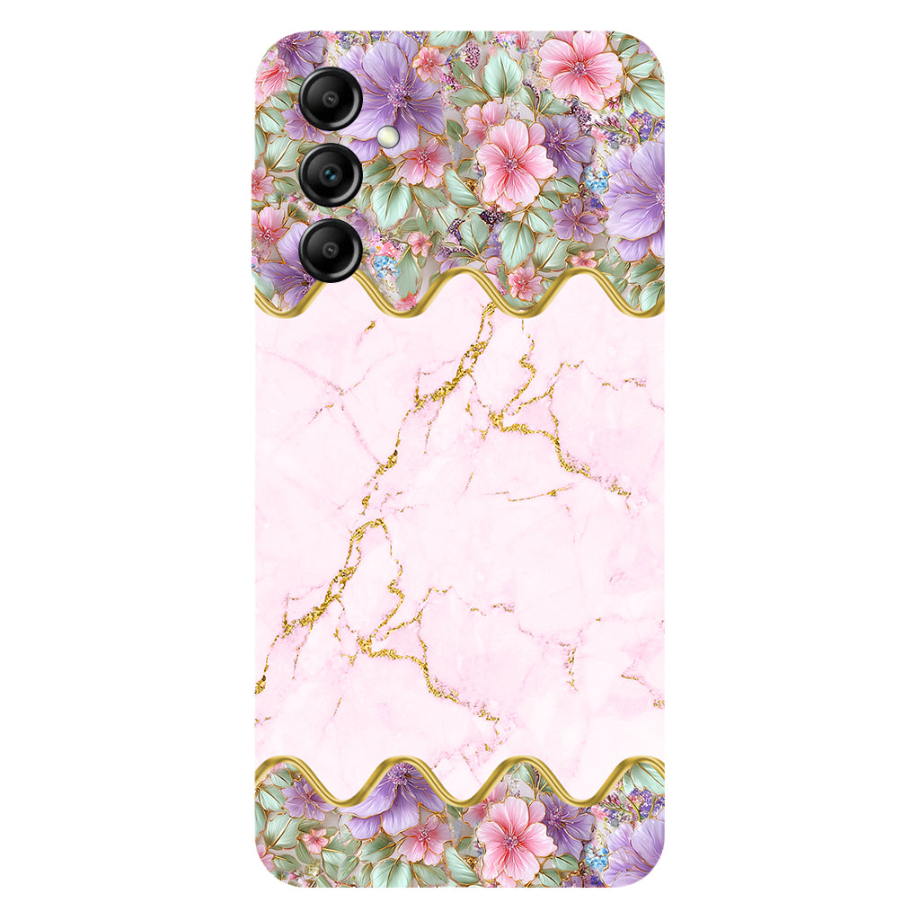 Love Butterfly - Personalized Butterfly Full Print Phone Case & Phone Grip