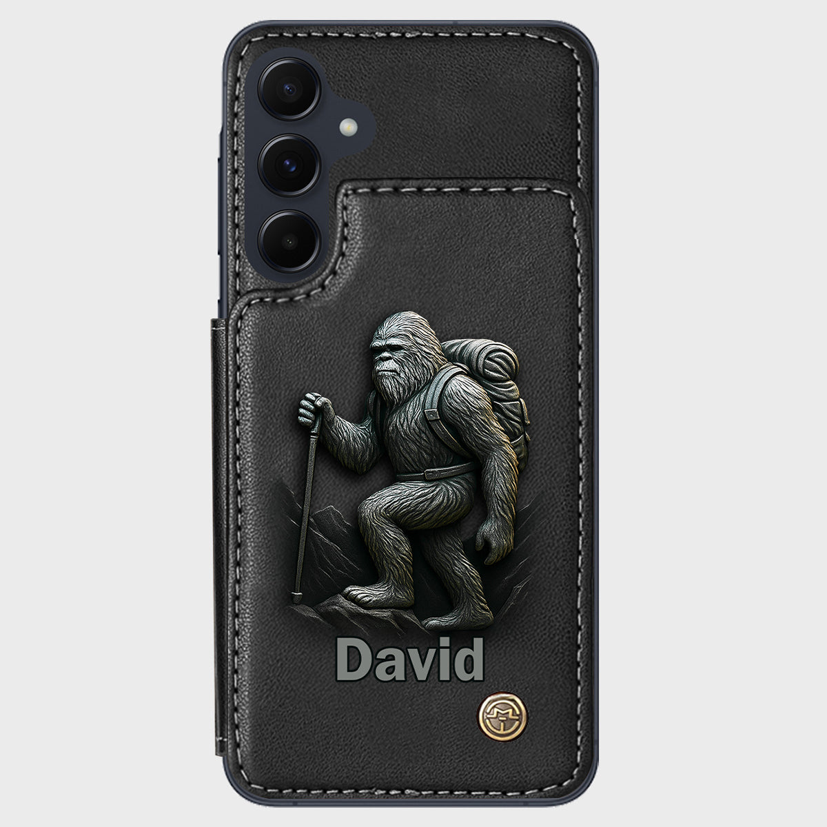 Sasquatch - Personalized Hiking Wallet Phone Case