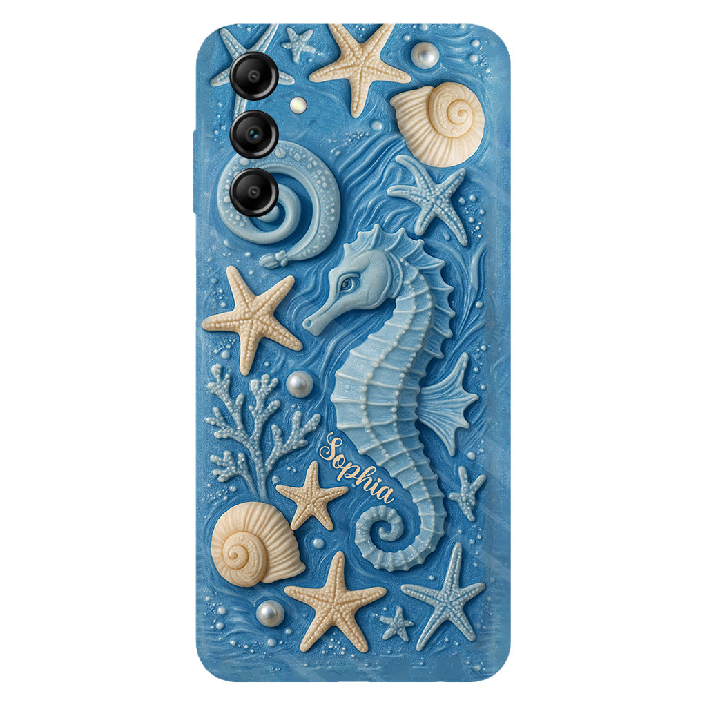 Just A Girl Who Loves Ocean - Personalized Sea Lover Full Print Phone Case