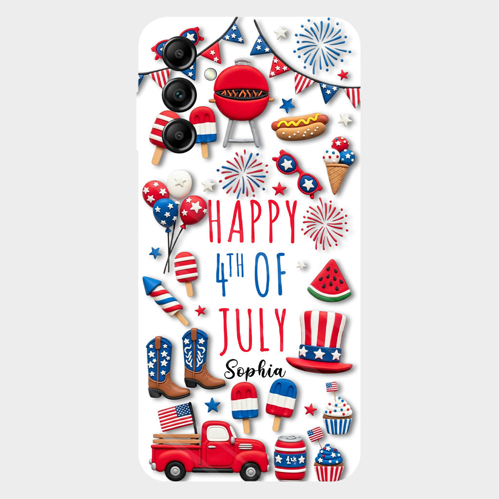 Happy 4th Of July - Personalized Independence Day/ 4th of July Full Print Phone Case