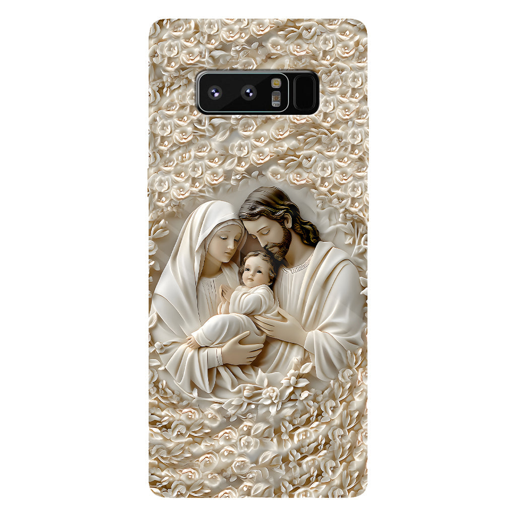 The Holy Family - Personalized Christian Full Print Phone Case