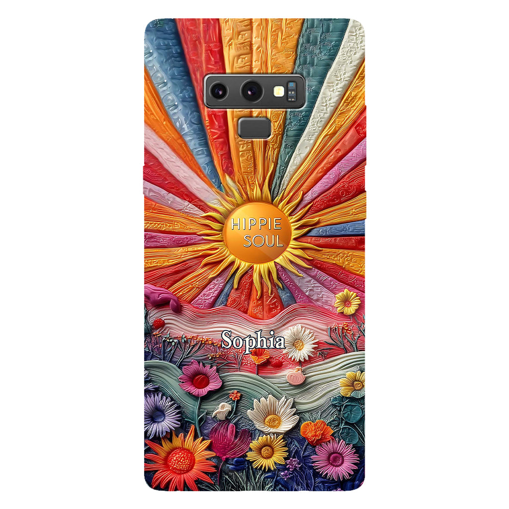 Hippie Soul - Personalized Hippie Full Print Phone Case