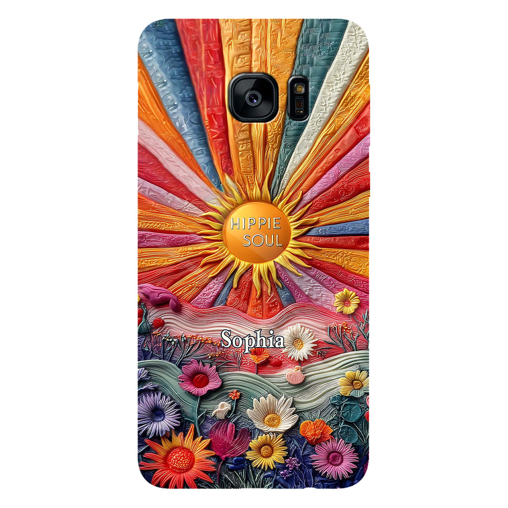 Hippie Soul - Personalized Hippie Full Print Phone Case