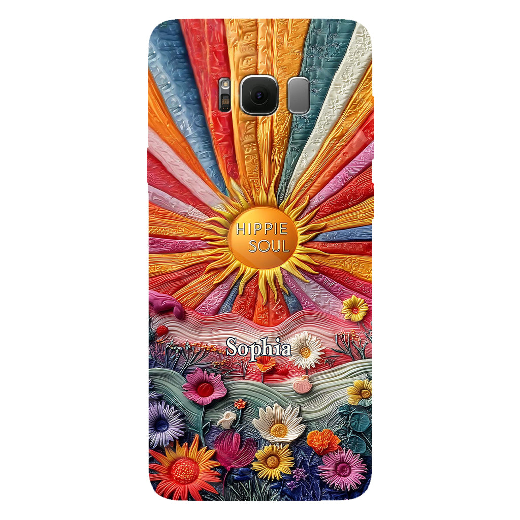 Hippie Soul - Personalized Hippie Full Print Phone Case