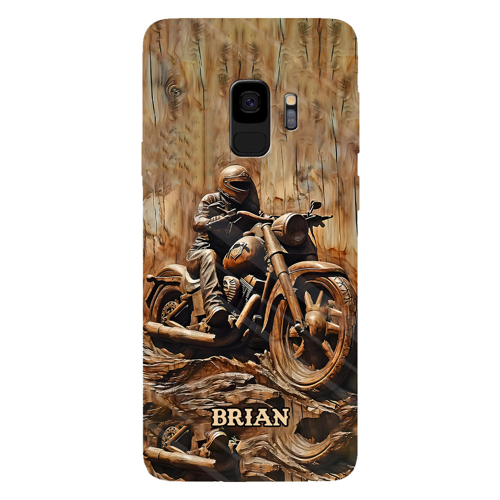 Biker - Personalized Biker Full Print Phone Case