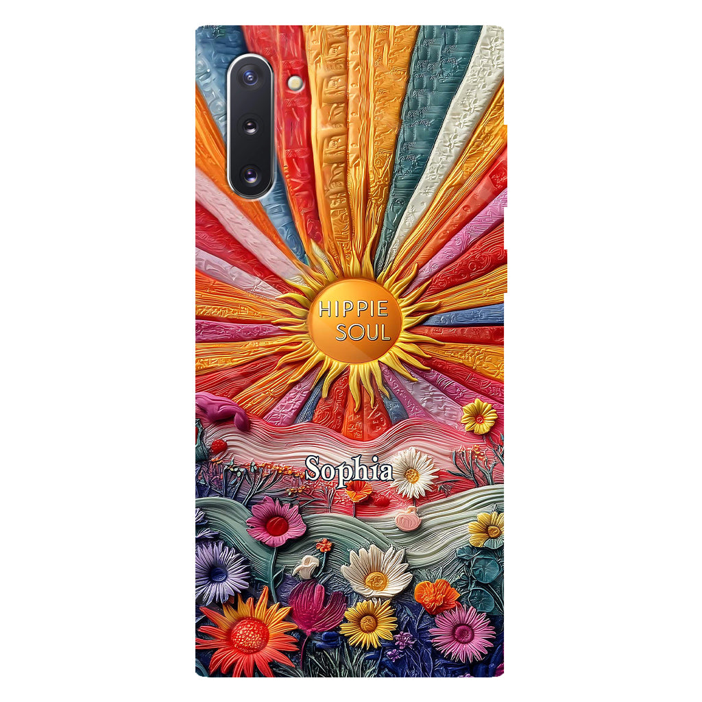 Hippie Soul - Personalized Hippie Full Print Phone Case