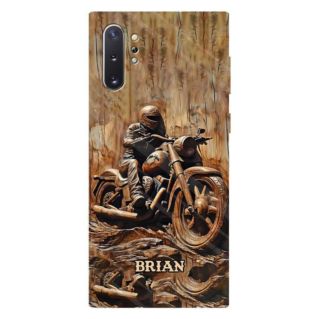 Biker - Personalized Biker Full Print Phone Case