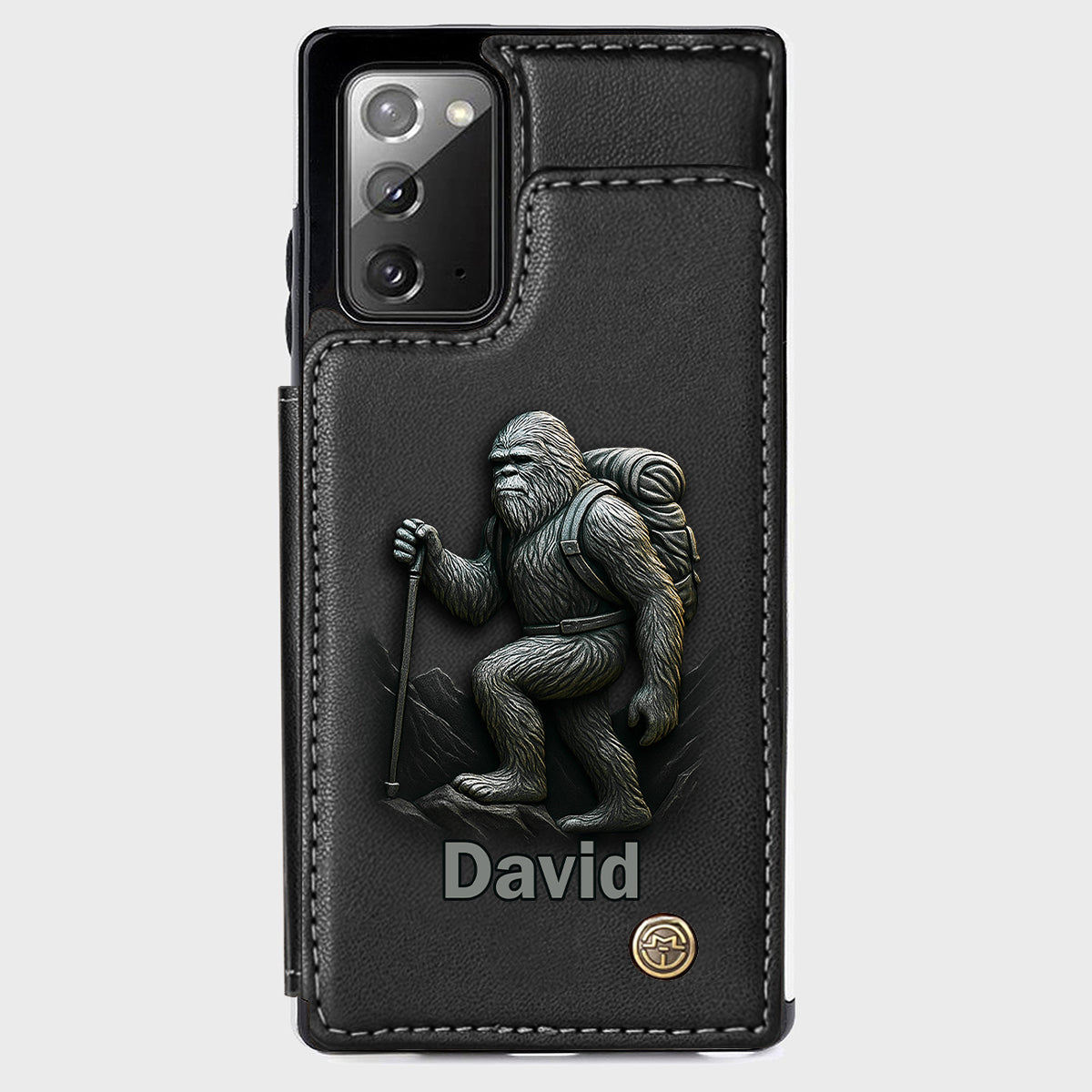 Sasquatch - Personalized Hiking Wallet Phone Case
