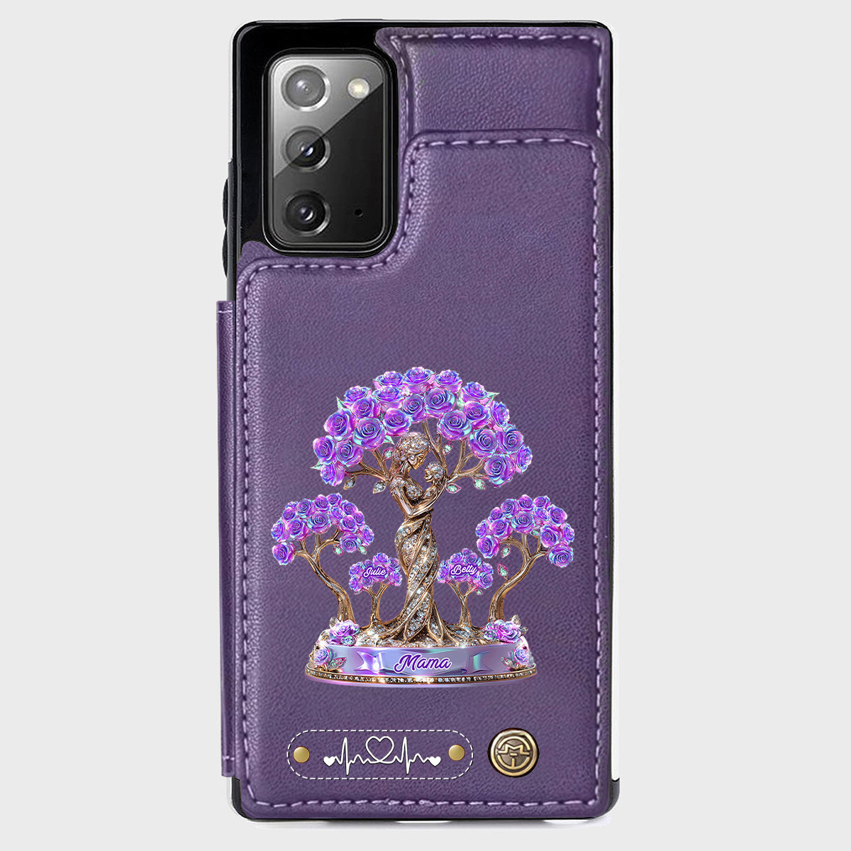 Best Mom Ever - Personalized Mother Wallet Phone Case