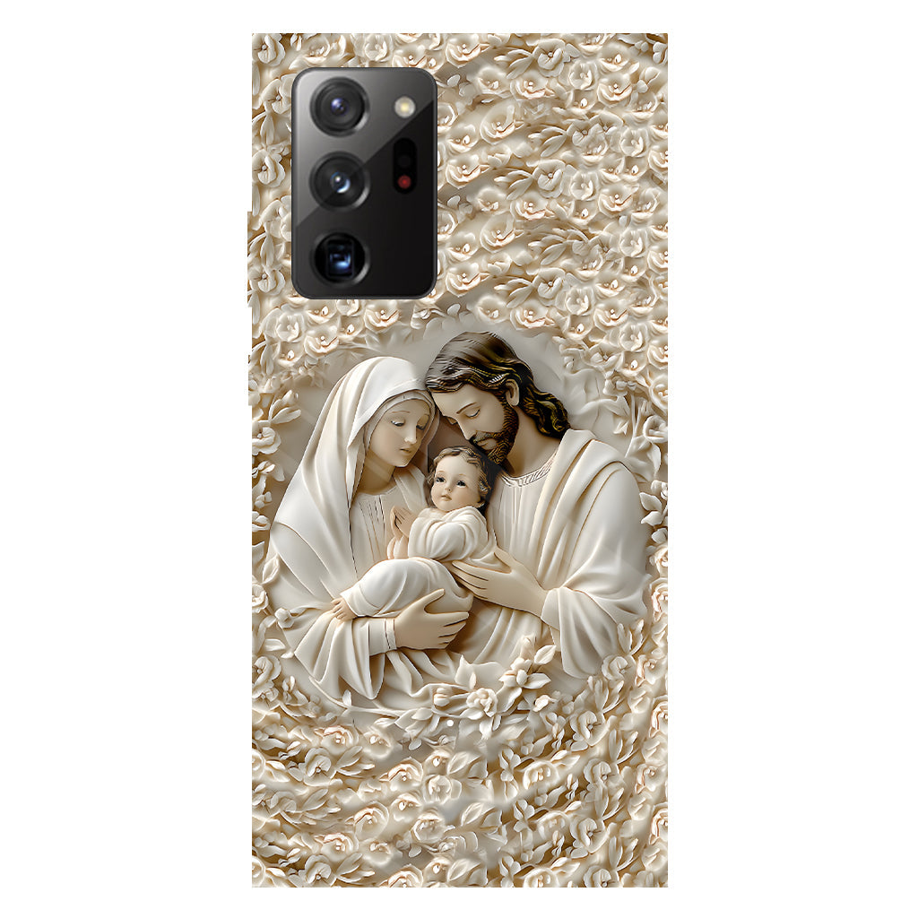 The Holy Family - Personalized Christian Full Print Phone Case