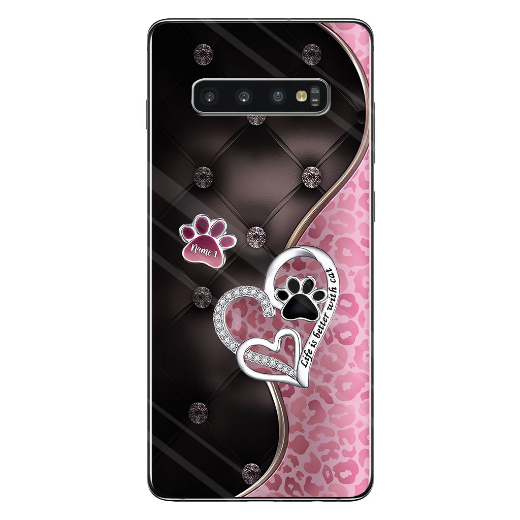 Cat Mom - Personalized Cat Phone Case