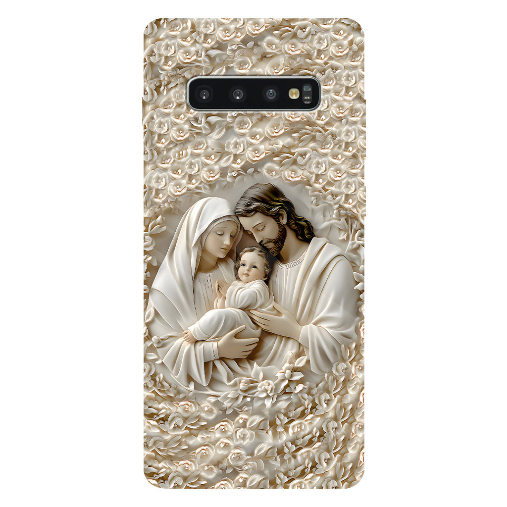 The Holy Family - Personalized Christian Full Print Phone Case