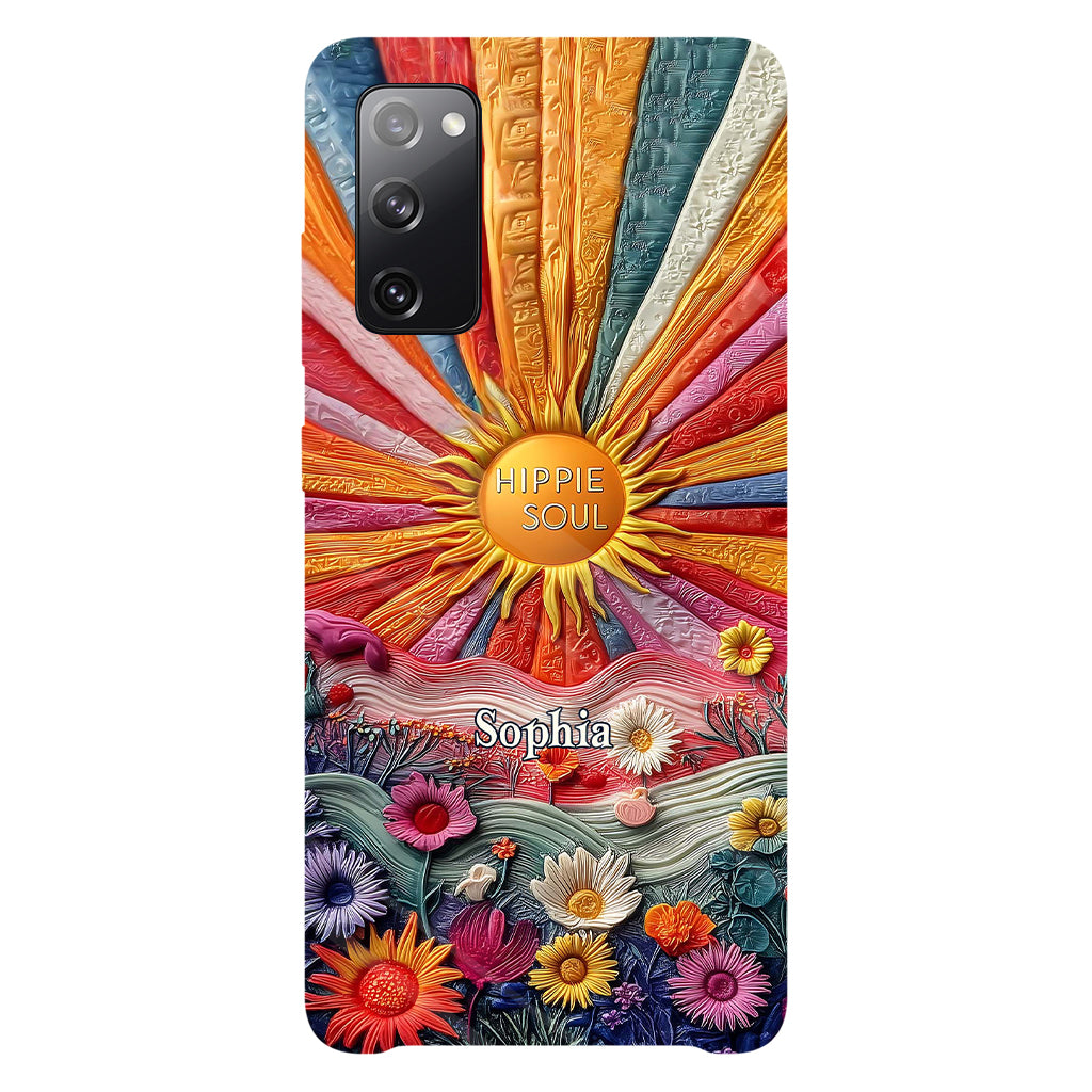 Hippie Soul - Personalized Hippie Full Print Phone Case