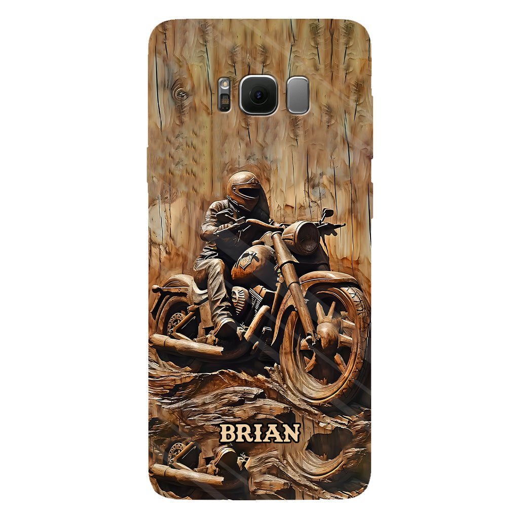 Biker - Personalized Biker Full Print Phone Case