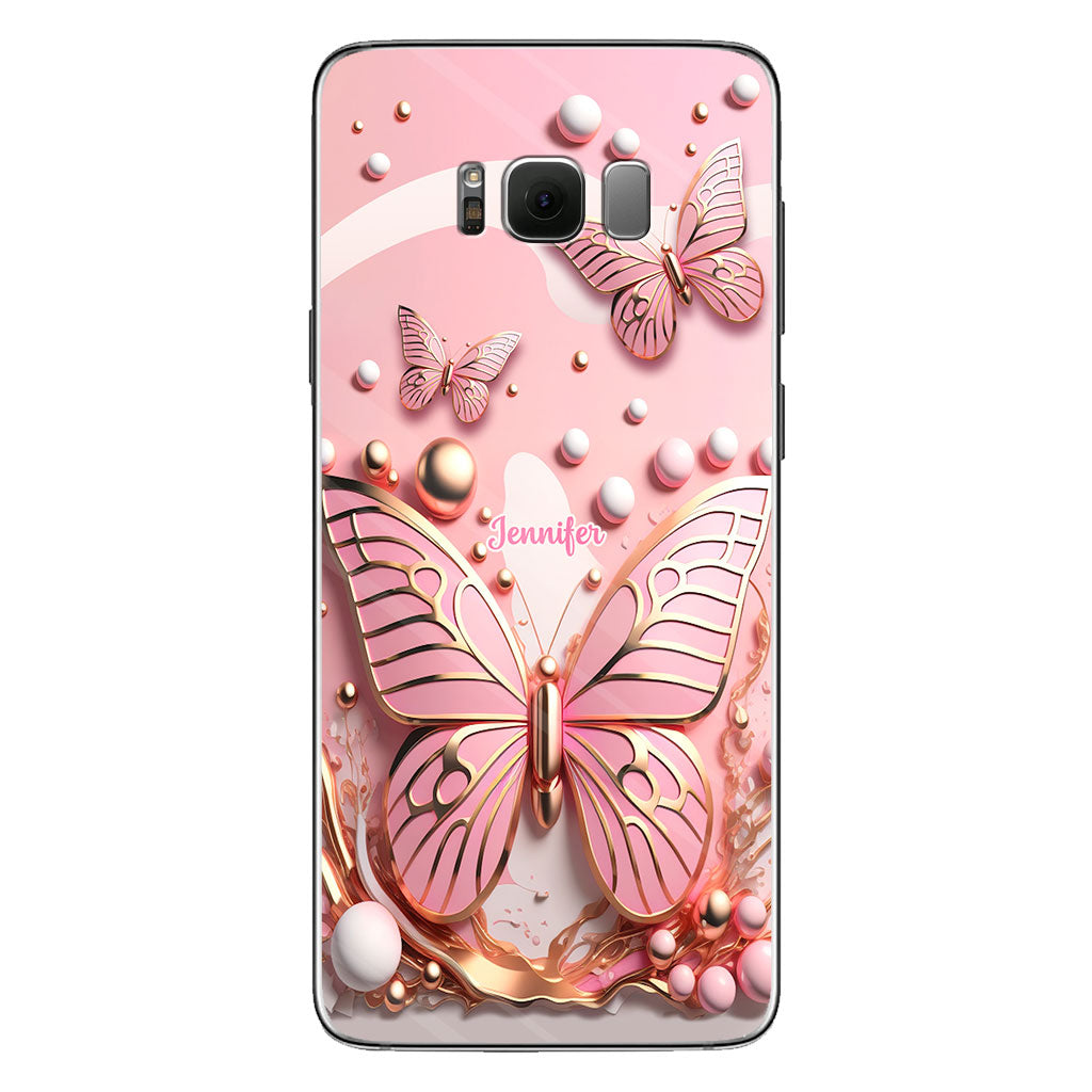 Love Butterflies - Personalized Butterfly Phone Case