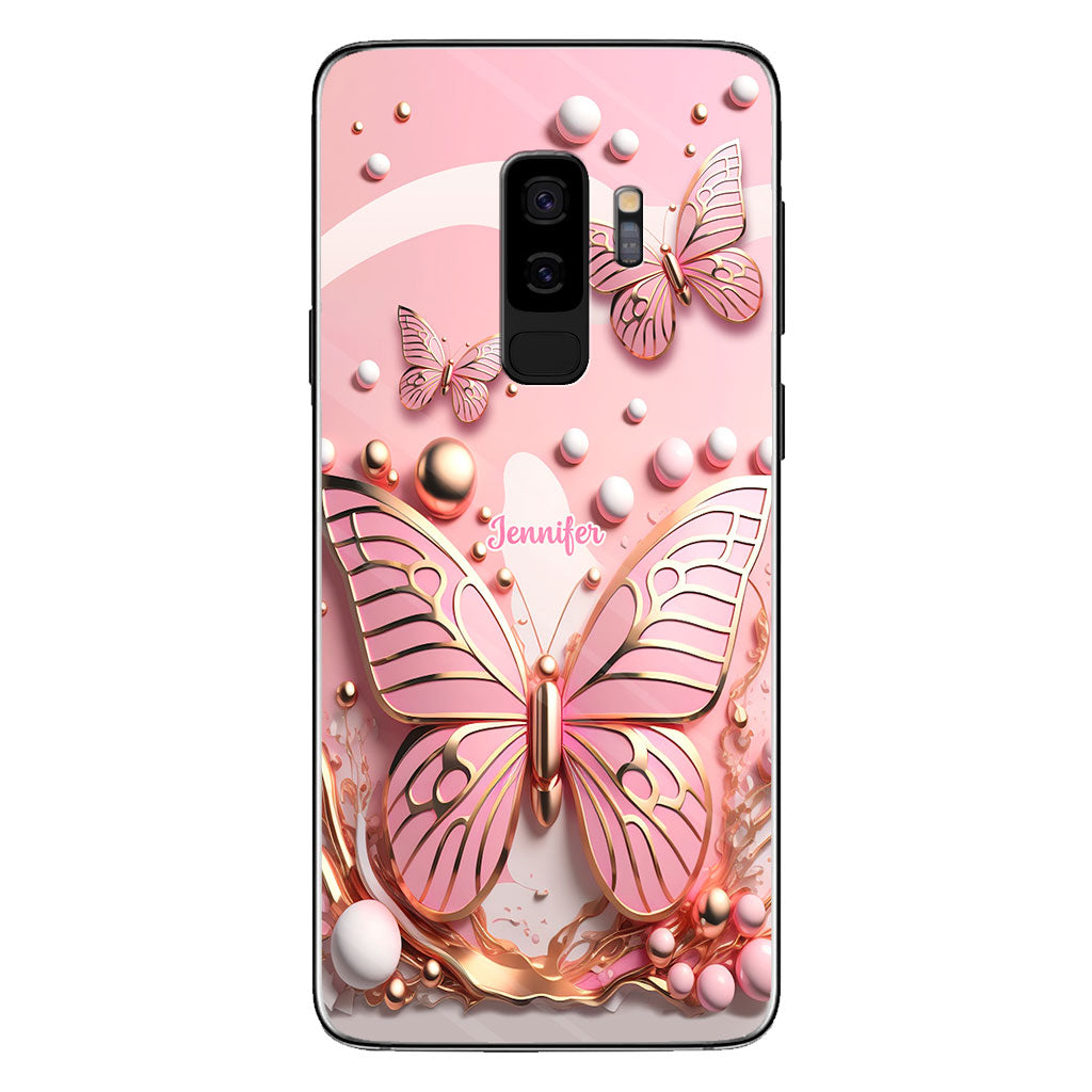 Love Butterflies - Personalized Butterfly Phone Case