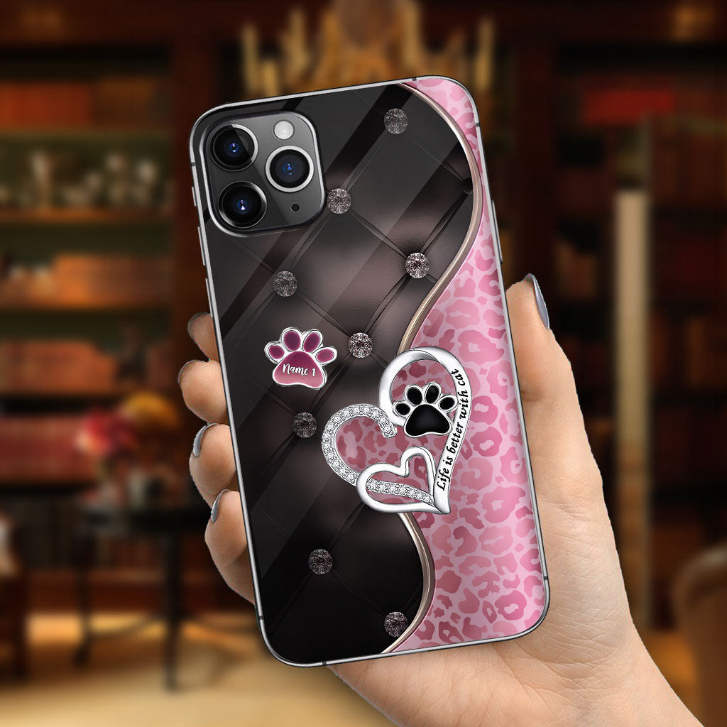 Cat Mom - Personalized Cat Phone Case