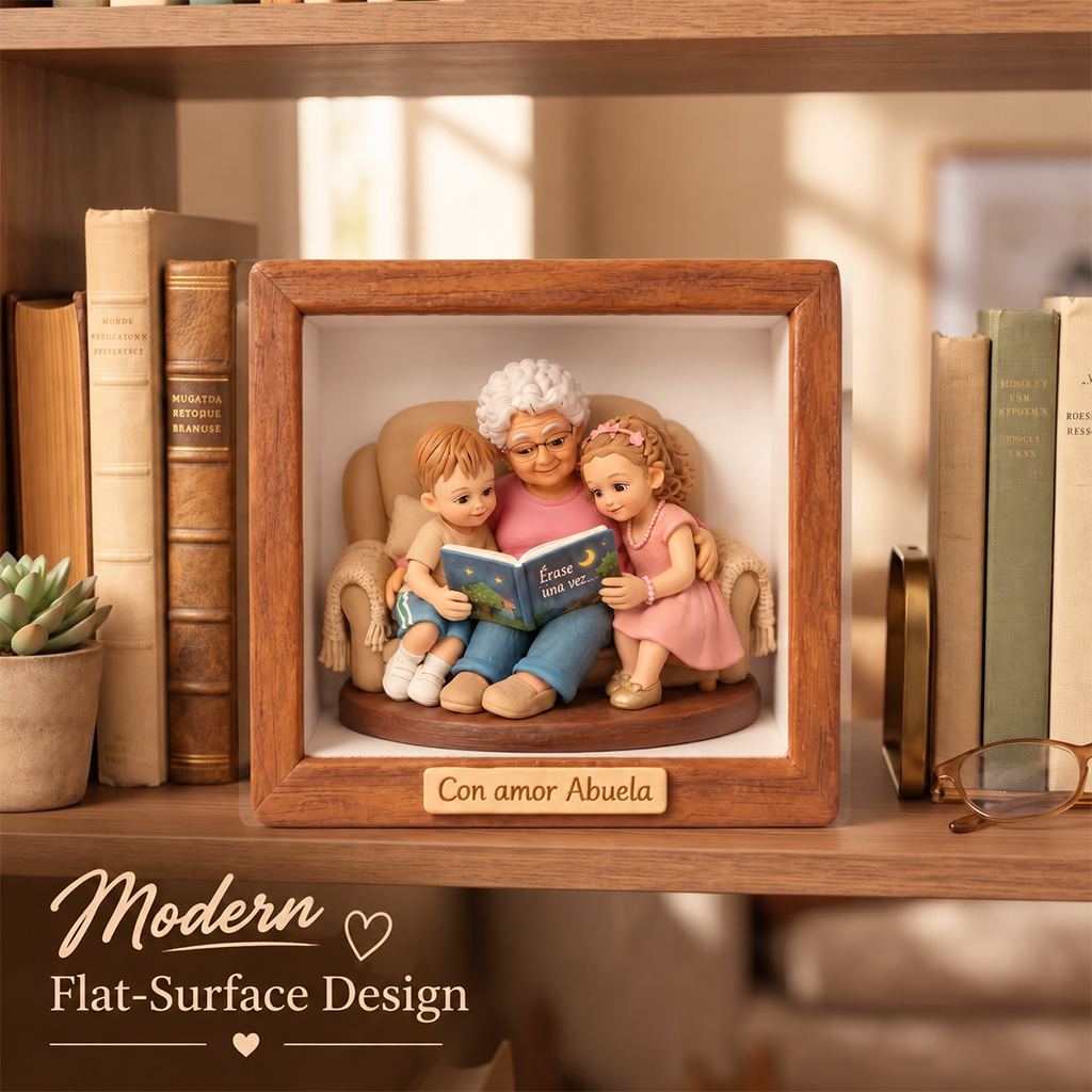 Personalized Custom Photo Big Family Custom Shaped Acrylic Plaque Keepsake Gift