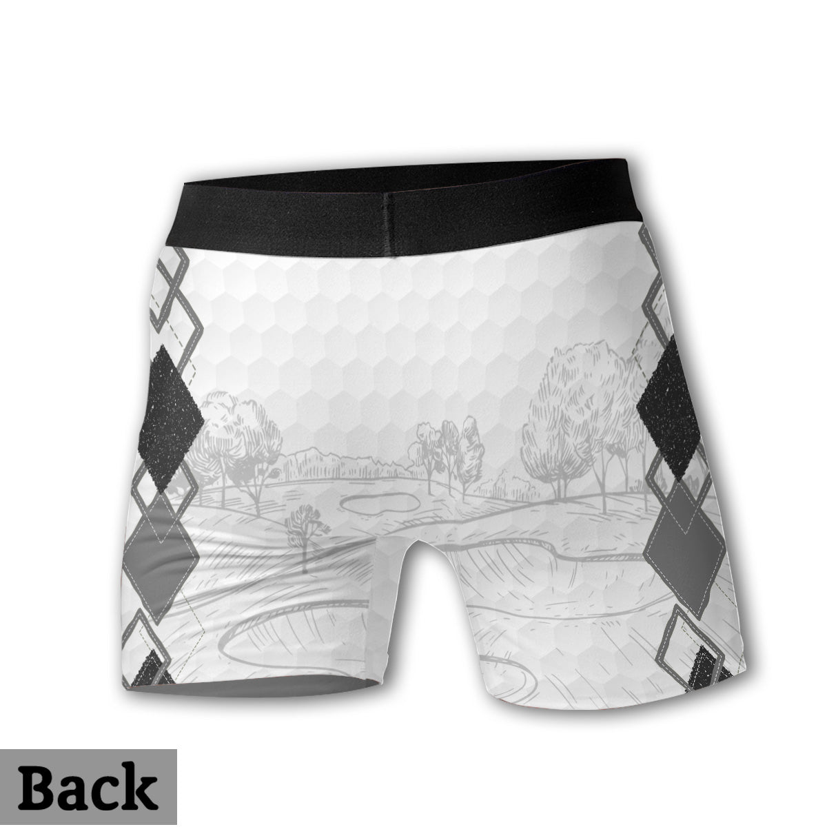 19Th Hole - Personalized Golf Women Briefs & Men Boxer Briefs