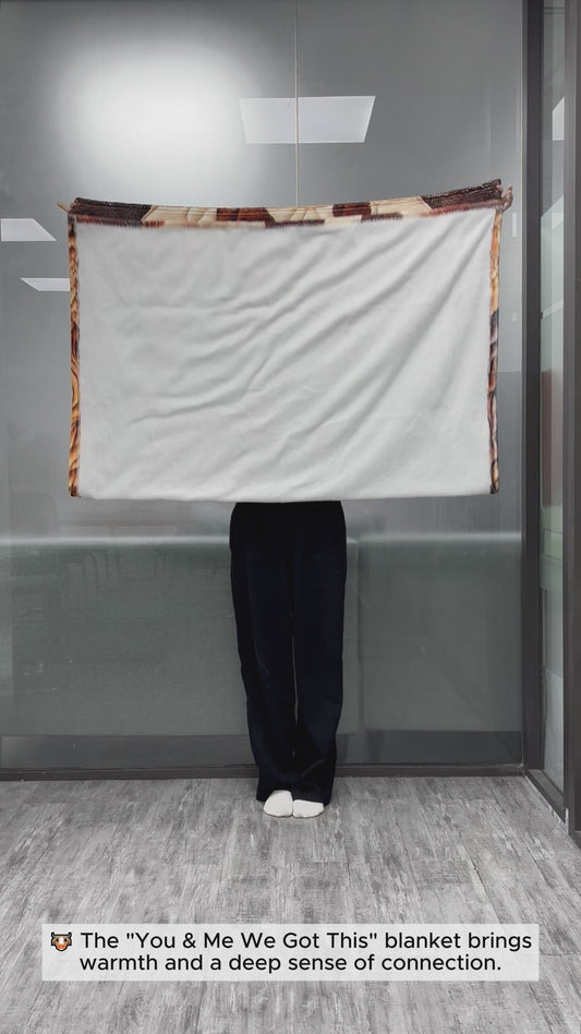 You & Me We Got This - Personalized Blanket