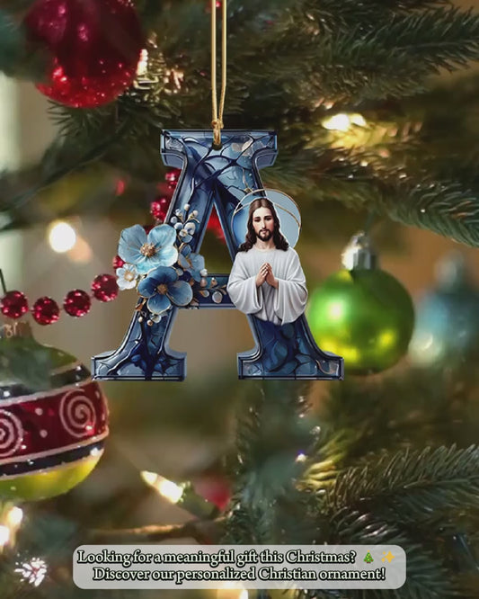 Believe - Personalized Christian Ornament