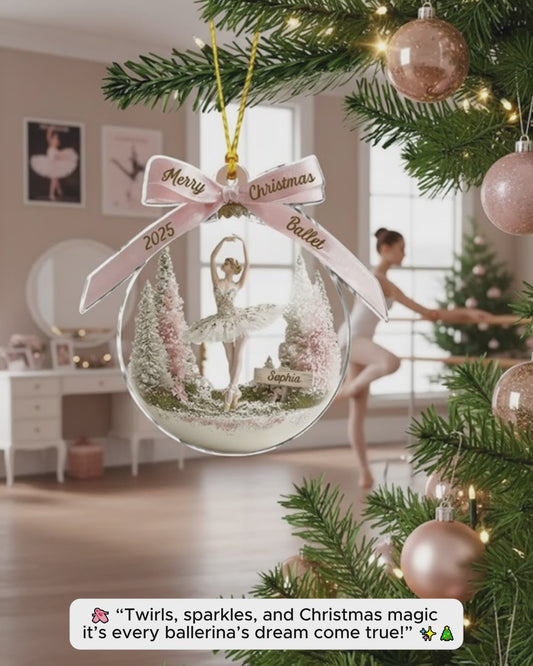 Awesome Ballet - Personalized Ballet Ornament