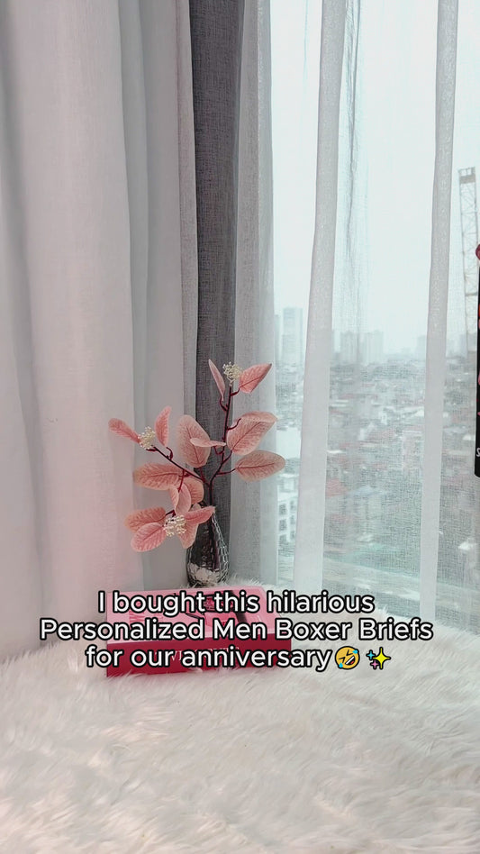 Sucked It So It’s Mine - Personalized Couple Men's Boxer Briefs