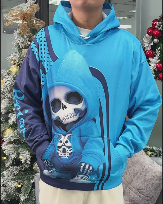 Stylish Skeleton - Personalized Skull All Over Shirt