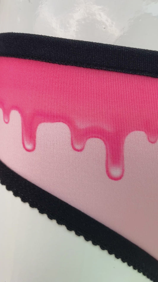 Naughty Gift - Personalized Couple Lace Border Women Briefs