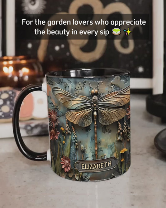 Green Lady - Personalized Gardening Accent Mug