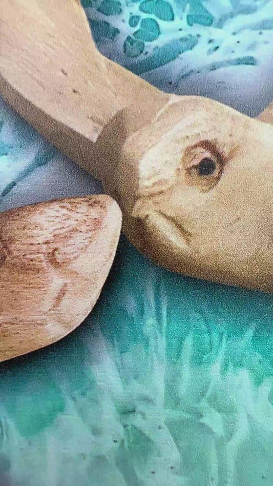 So Many In The Sea - Personalized Turtle Wood Sign