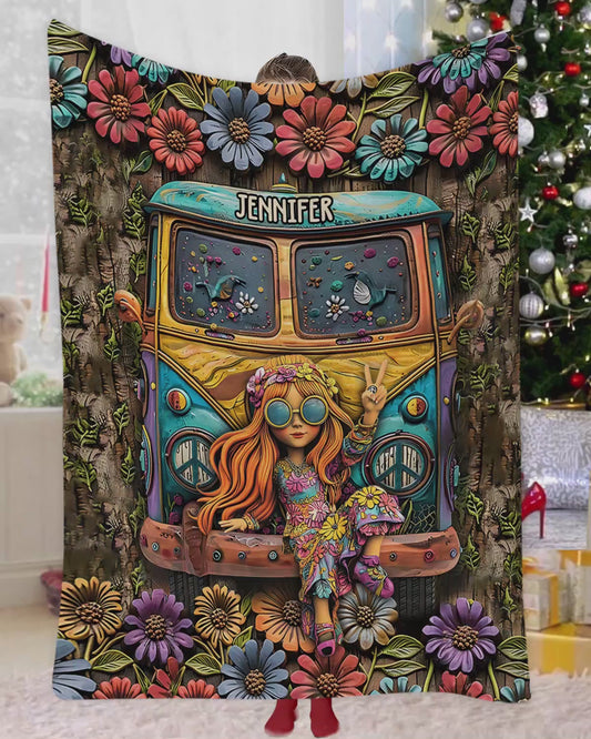 Hippie Soul - Personalized Hippie Blanket