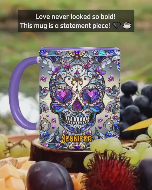 Love Skulls - Personalized Skull Accent Mug